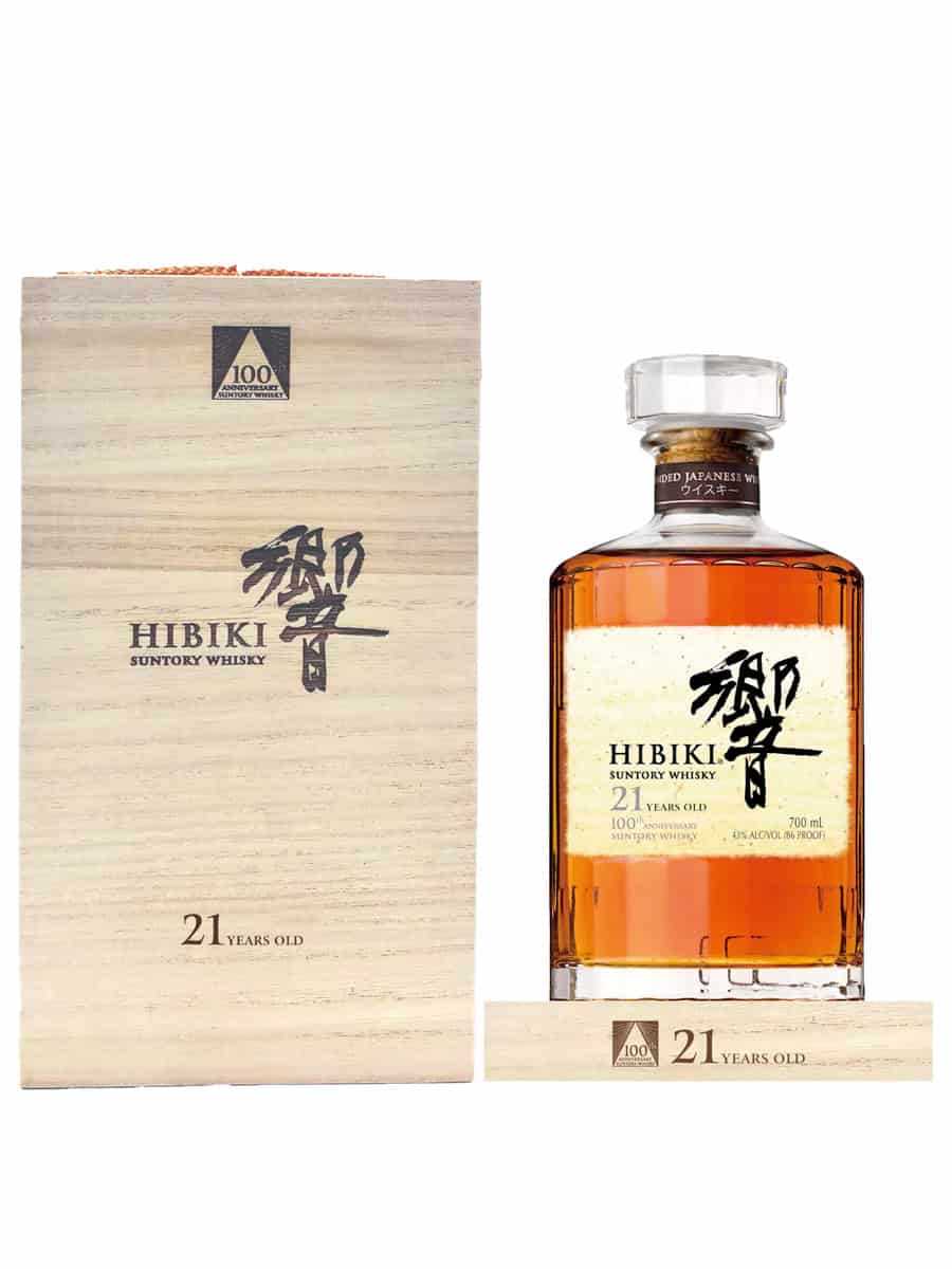 Hibiki 21 Year Old Mizunara 100th Anniversary Limited