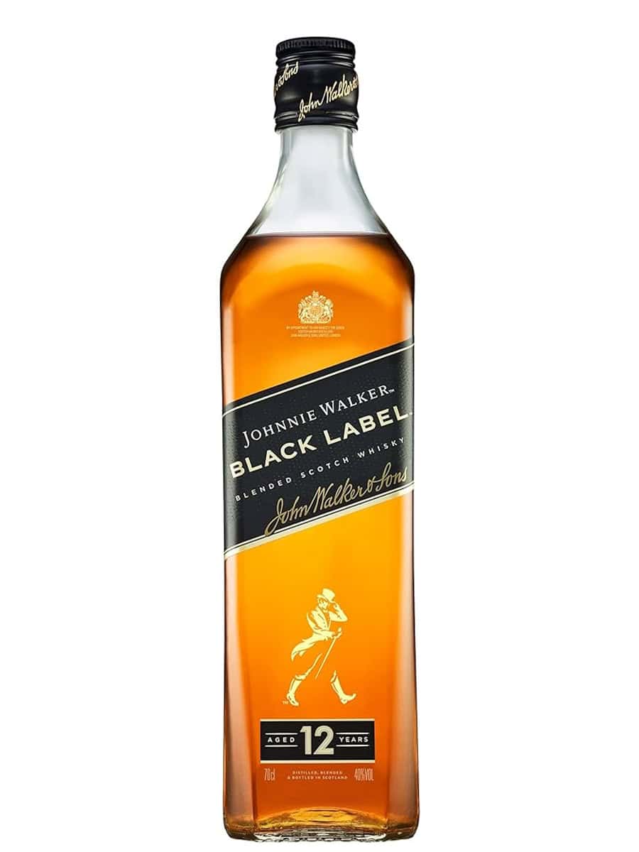 Johnnie Walker Black Label 12 Year Old Blended Scotch Whisky