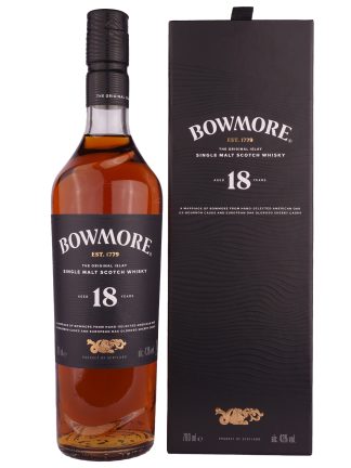 Bowmore 18 Year Old Islay SIngle Malt Whisky