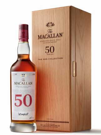 The Macallan 50 Year Old The Red Collection Speyside Single Malt Scotch Whisky 70cl