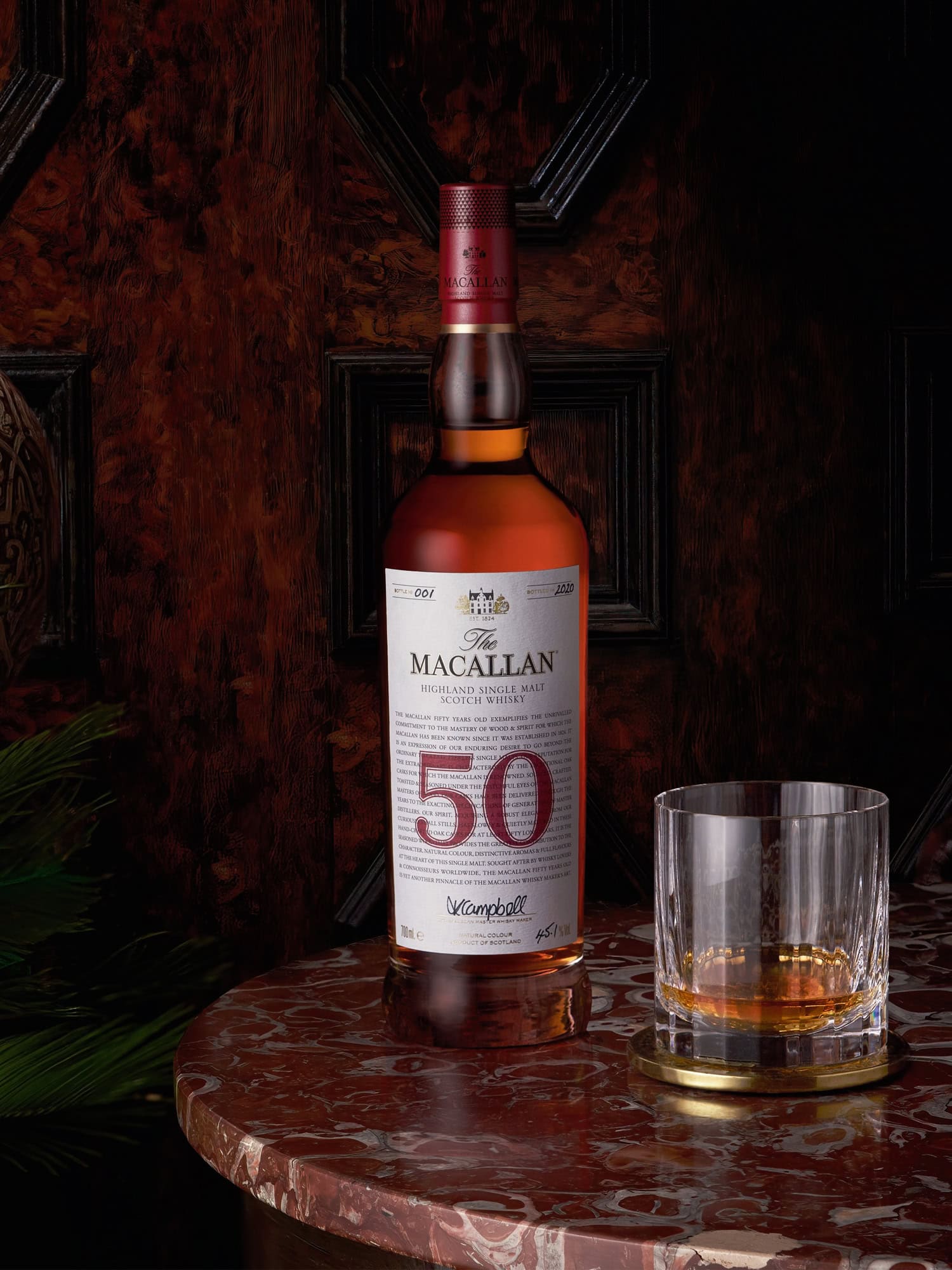 The Macallan 50 Year Old The Red Collection Speyside Single Malt Scotch Whisky 70cl 2