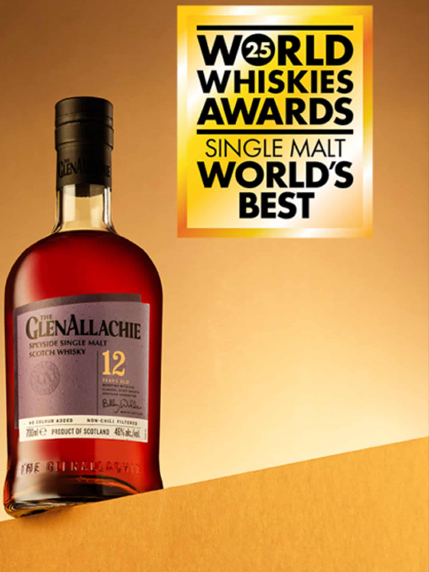 GlenAllachie 12 Year Old Speyside Single Malt Scotch Whisky 70cl - Image 2