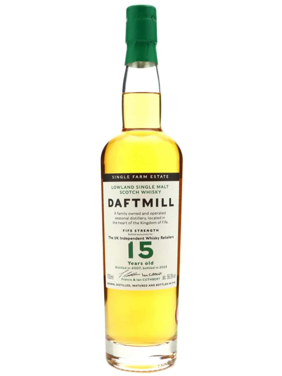 Daftmill 15 Year Old Fife Strength Single Malt Scotch Whisky 70cl