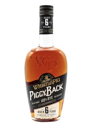 WhistlePig PiggyBack 6 Year Old American Rye Whiskey 70cl