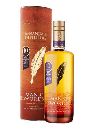 Annandale Man O'Words Unpeated 10 Year Old Fresh Bourbon Cask #131 57.2% 70cl