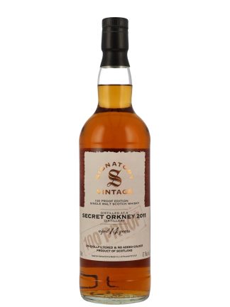 Signatory Vintage Orkney (HP) 14 Year Old 2011 Vintage 1st Fill Amontillado Hogshead 100 Proof Edition Island Single Malt Scotch Whisky 70cl