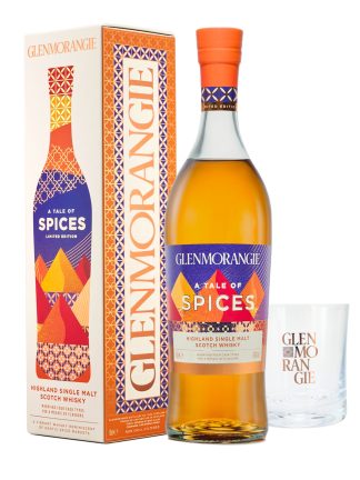 Glenmorangie A Tale of Spices Highland Single Malt Scotch Whisky With Free Whisky Tumbler