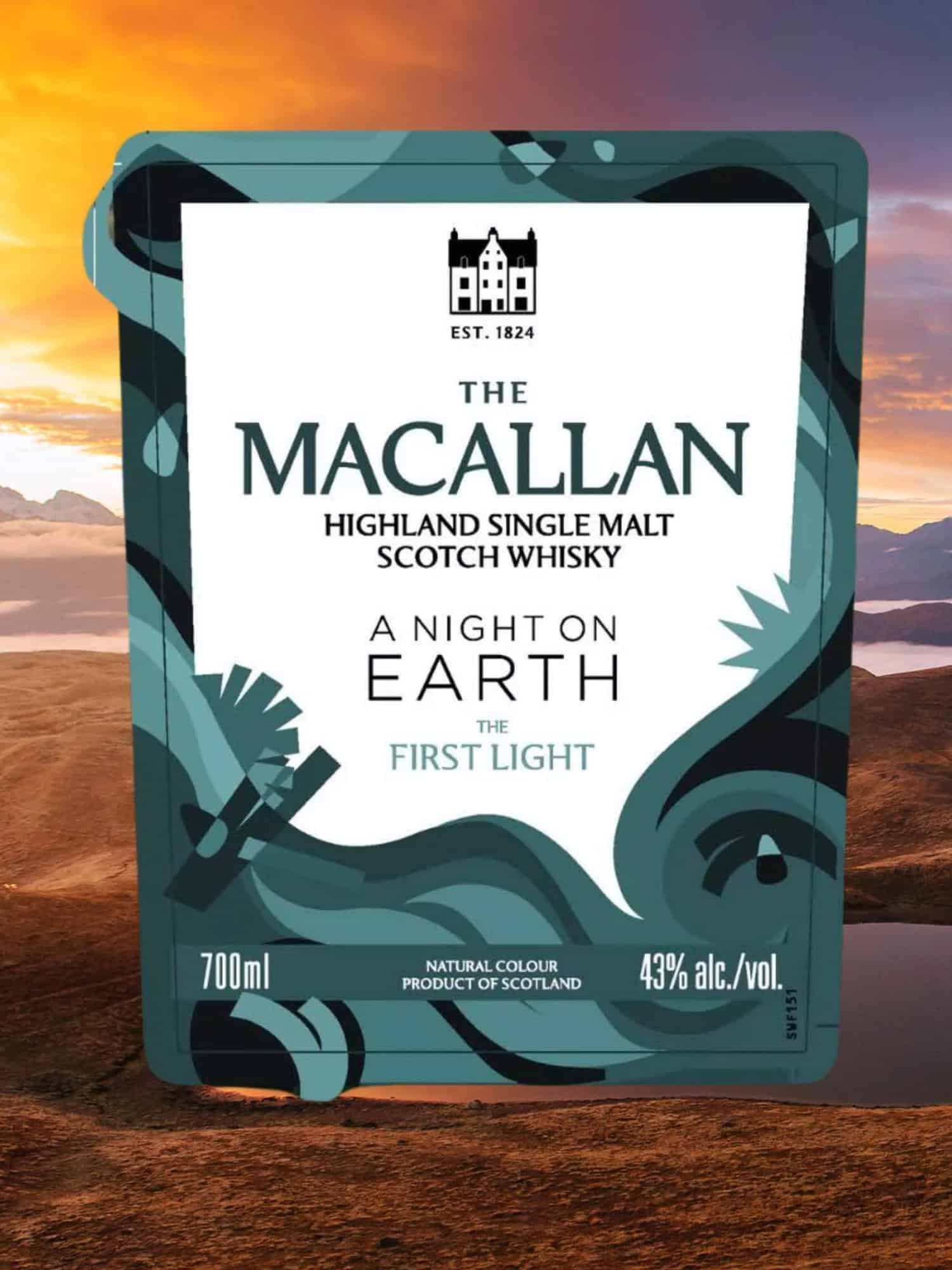 Macallan A Night on Earth The First Light 2025 Edition Speyside Single Malt Scotch Whisky 70cl Teaser
