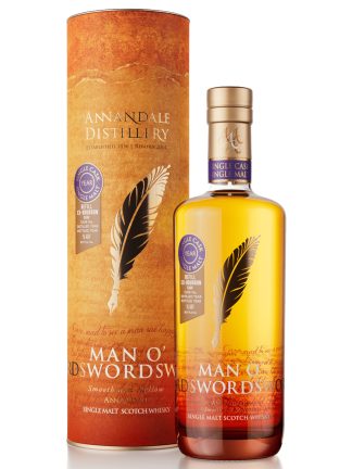 Annandale Man O'Word Refill Bourbon Cask 2017 Cask 1048 60.3% Lowland Single Malt Scotch Whisky 70cl