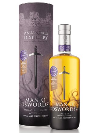 Annandale Man O'Sword Refill Bourbon Cask 60.7% 2017 Cask 1097 Lowland Single Malt Scotch Whisky 70cl