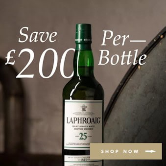 December Top Offer - Save £200 on Laphroaig 25 Year Old Single Malt