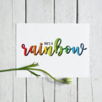 She’s A Rainbow – Rolling Stones Inspired A4 print – image 1