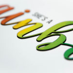 She’s A Rainbow – Rolling Stones Inspired A4 print – image 3