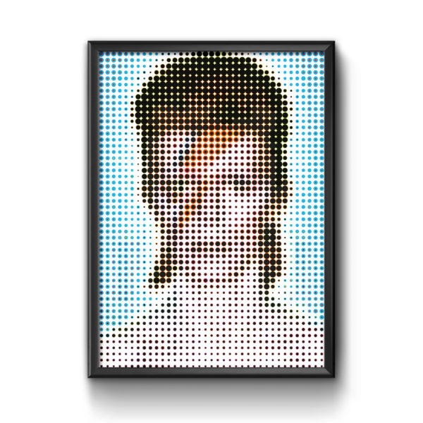 Halftone Icons Print – David