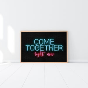 Come Together Inspired A4 Print