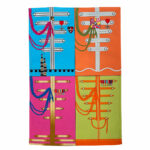 Sgt Peppers inspired tea towel – image 1