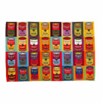 Jones Art X Isaac’s Bazaar Scouse Cans Tea Towel – image 1