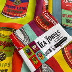 Jones Art X Isaac’s Bazaar Scouse Cans Beatles Edit Tea Towel – image 2