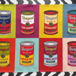 Jones Art X Isaac’s Bazaar Scouse Cans Beatles Edit Tea Towel – image 1
