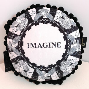 Imagine Round Pom Pom "12 inch" cushion