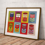 Beatles Inspired Scouse Can Pop Art Prints – image 1