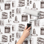 Penny Lane Toile Wallpaper – image 3