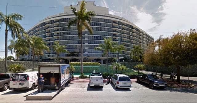 Miami Beach, Florida condominium building