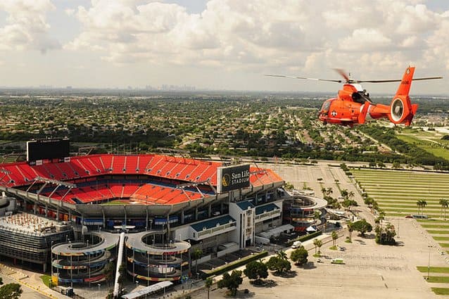 Sunlife Stadium in Miami Gardens