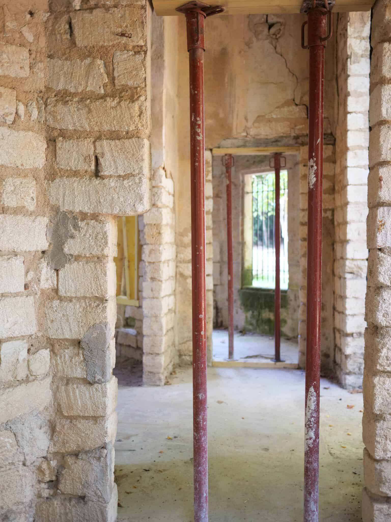 Croquis d'étude du pavillon des thermes de Fontcaude, Juvignac