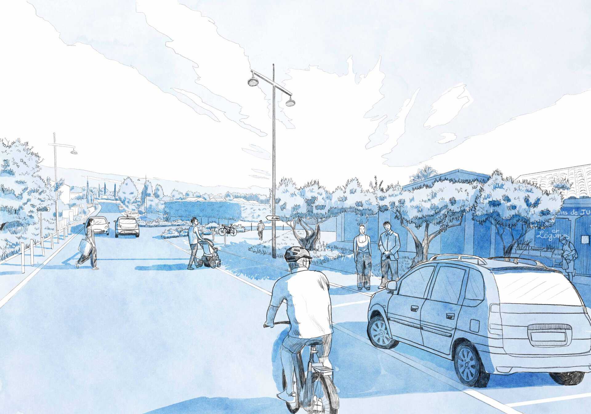 Fontcaude – Croquis 3