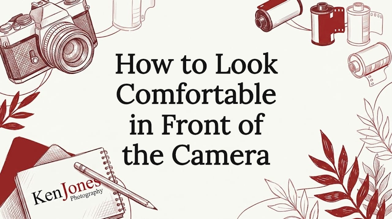 How to Look Comfortable in Front of the Camera