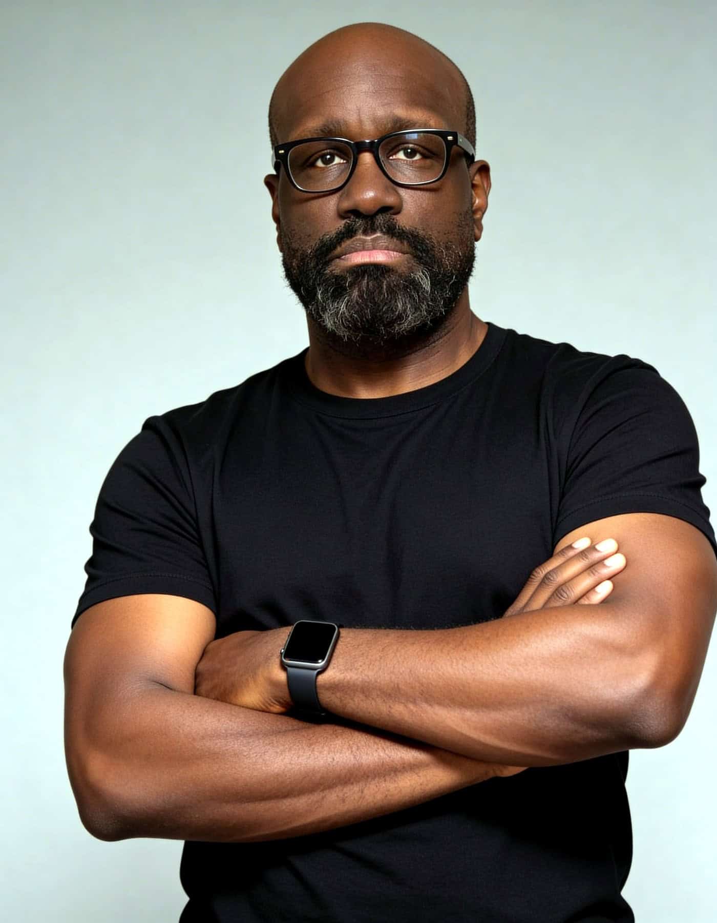 Portrait of New York City fashion and commercial photographer Ken Jones