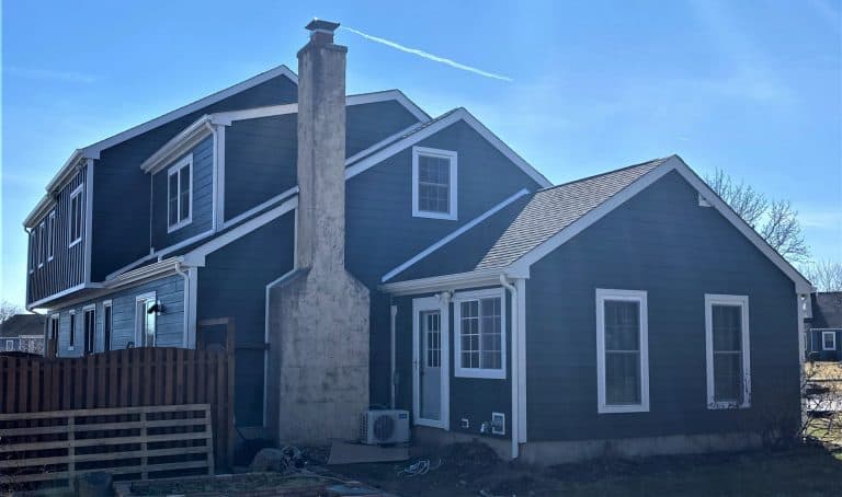 High-quality siding installation on a residential home in Hatfield, PA by Kesting Construction.