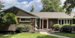 Yardley PA home with GAF roof and vinyl siding comparison