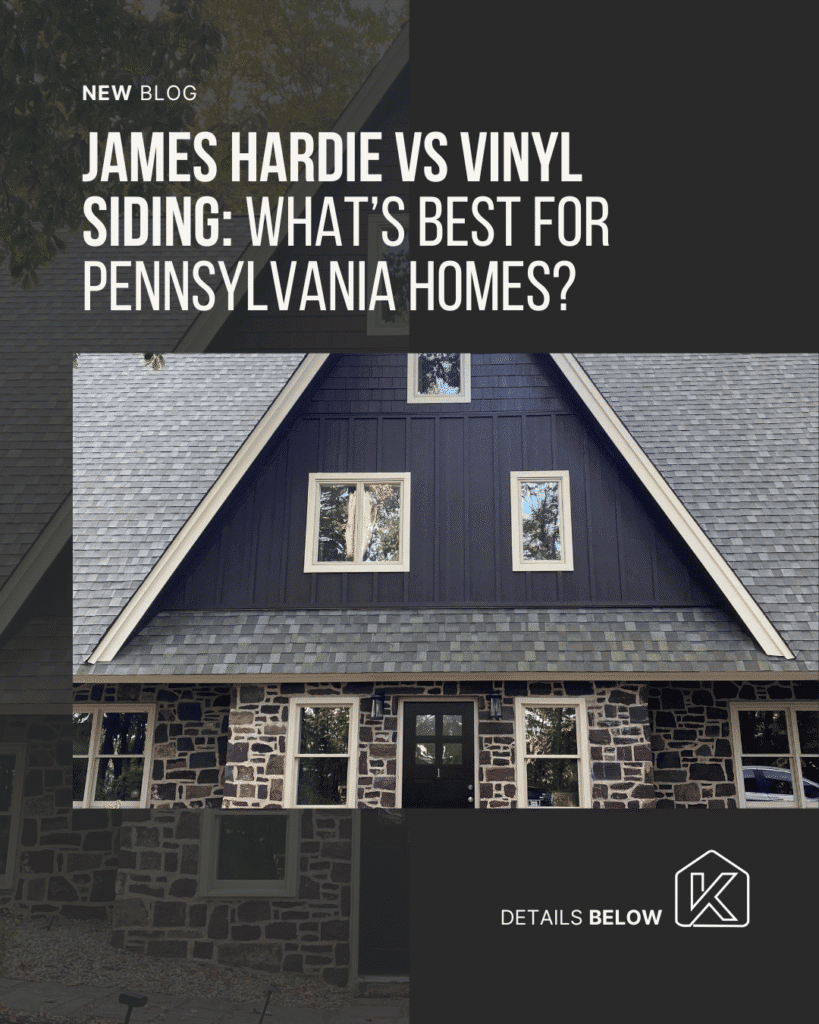 Comparison of James Hardie vs Vinyl Siding for Pennsylvania