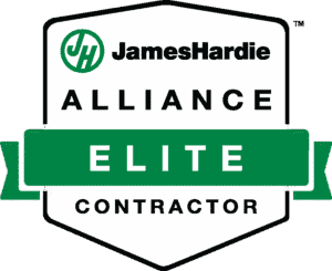 James Hardie Elite Contractor badge logo