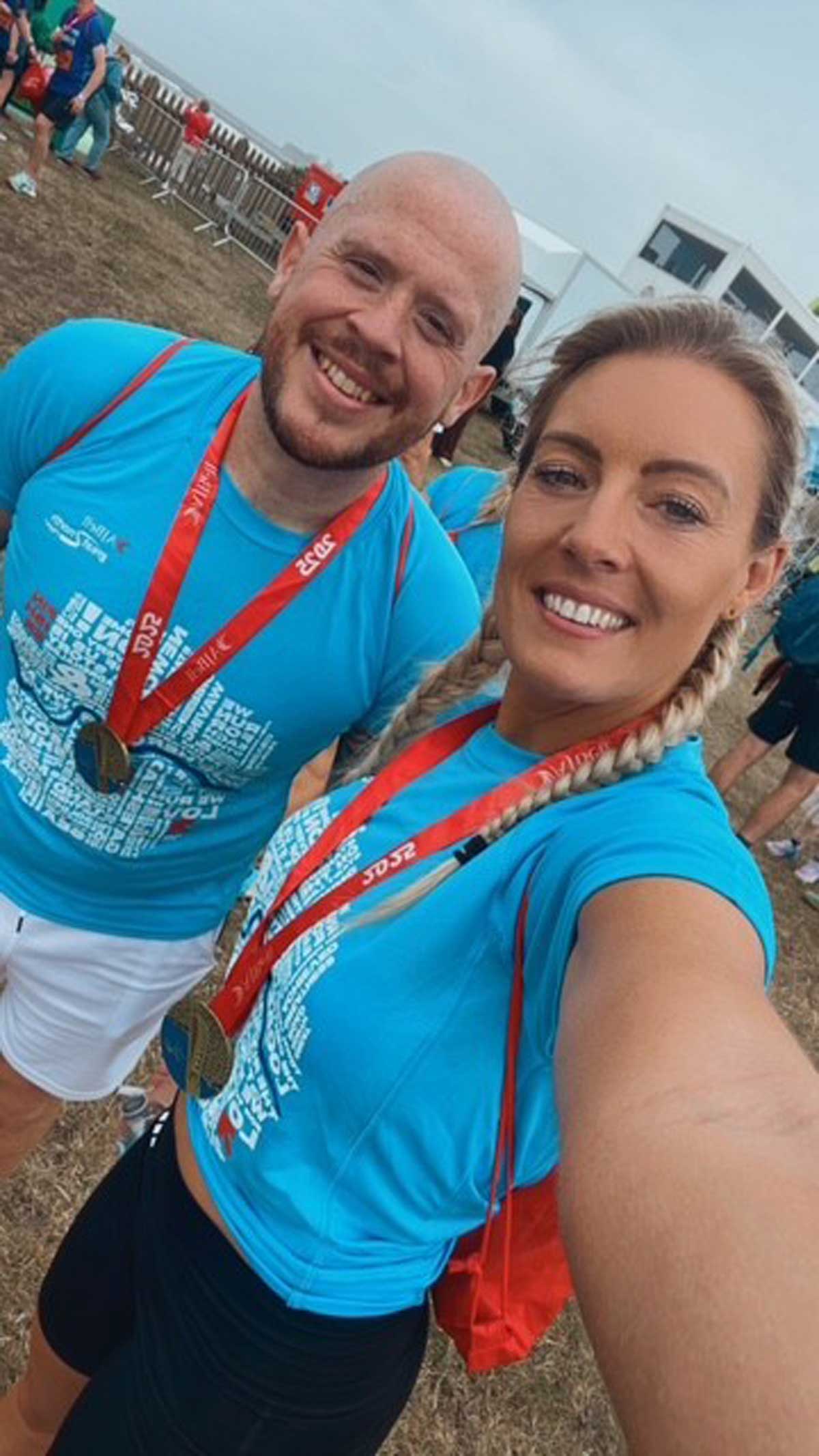 Bridie and Dale Take on the Great North Run