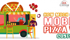 Fresh mobile pizza van catering service for events and parties, offering delicious customised pizzas.