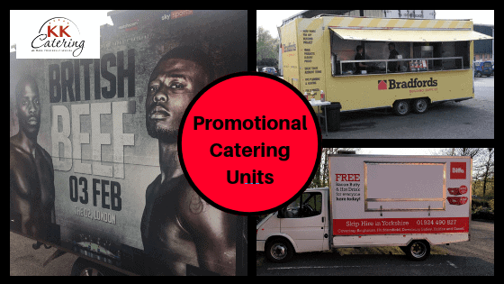 promotional catering unit hire from kk catering