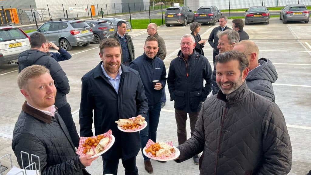 Freshly prepared takeaway food at KK Catering, perfect for corporate events and outdoor gatherings.