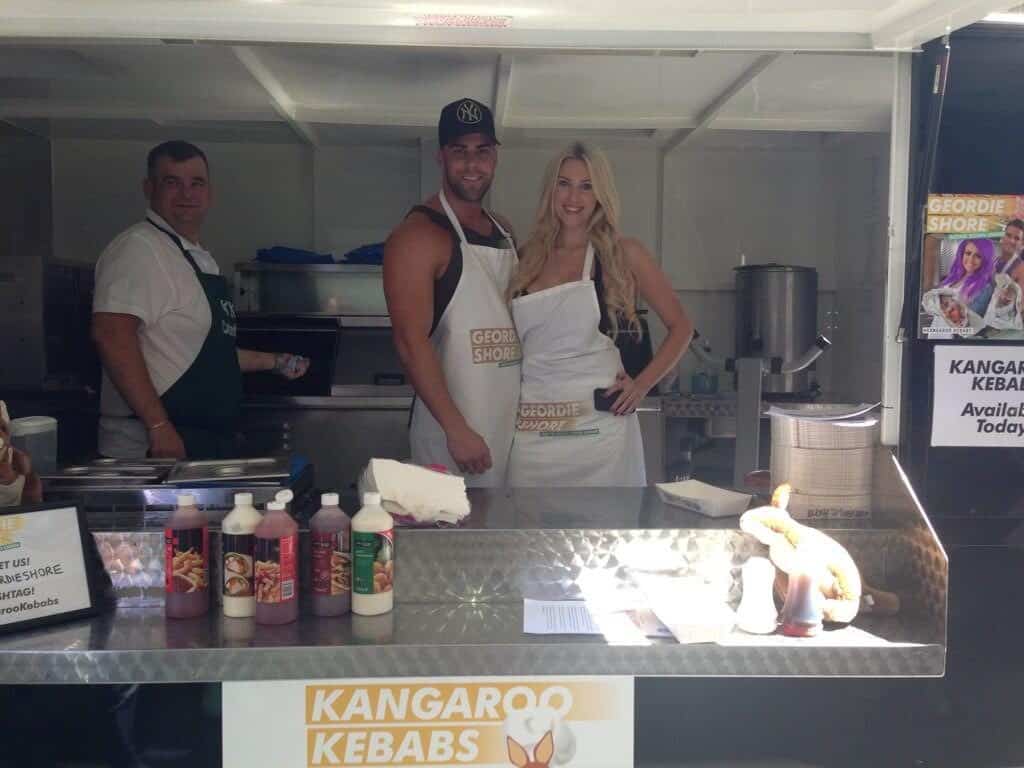 On-location catering for TV crews