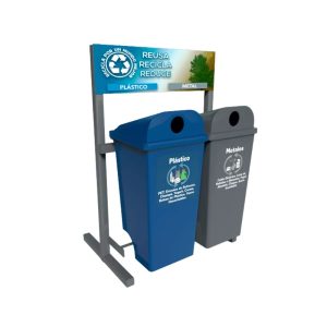 ESTACIÓN DE RECICLAJE ECOL-280-RT1