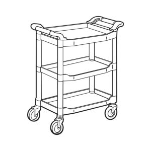 CARRO UTILITARIO RUBBERMAID