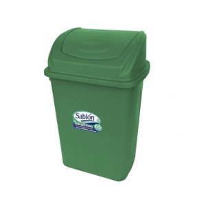 Bote de basura grande de 65 litros
