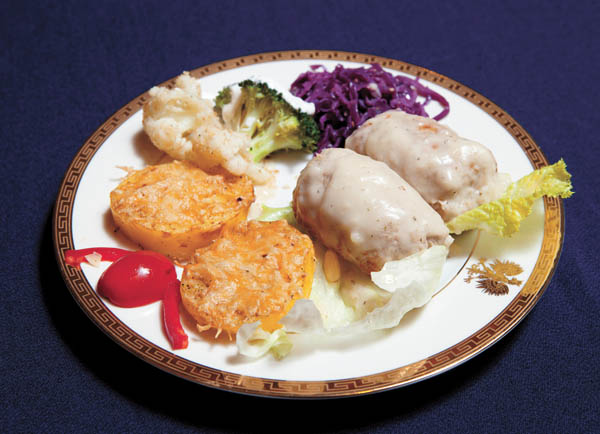 Zrazy (beef roulade in sour cream) 