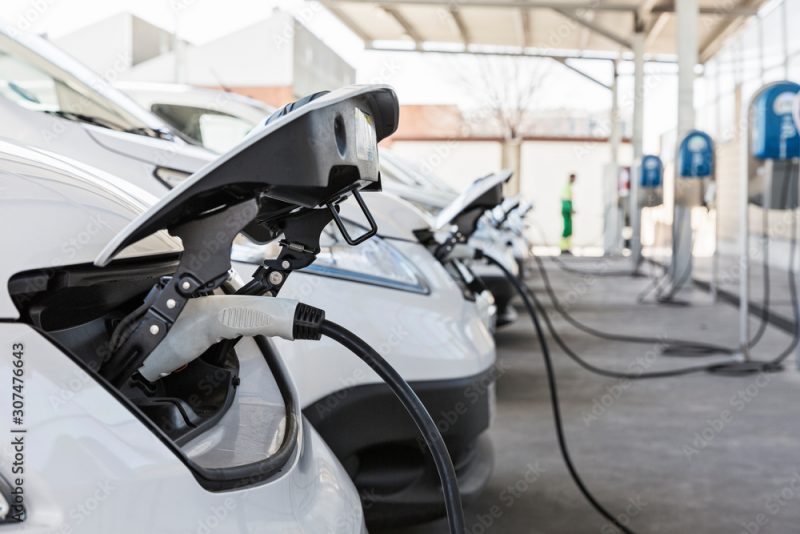 Charging of an electric car