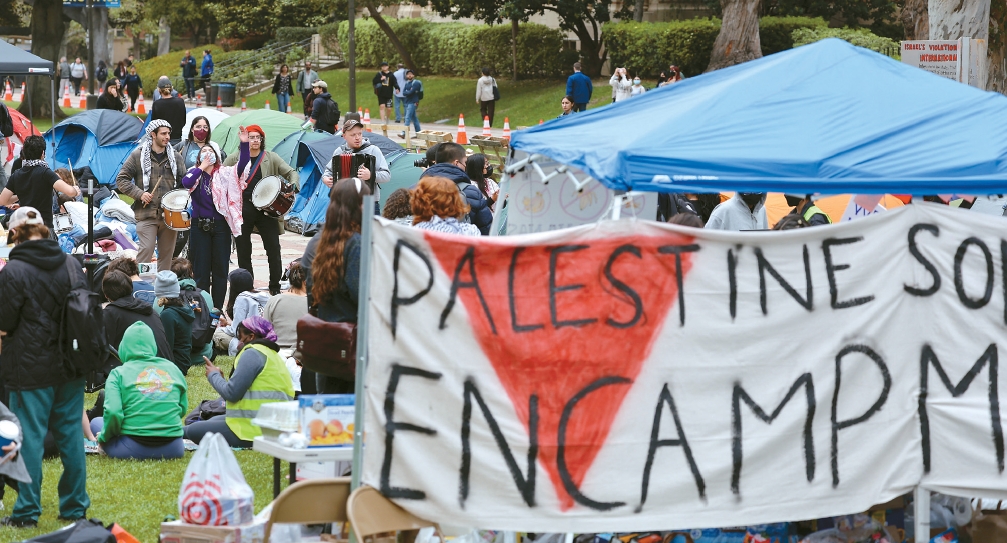 international student visa cancellations UCLA protest 2024