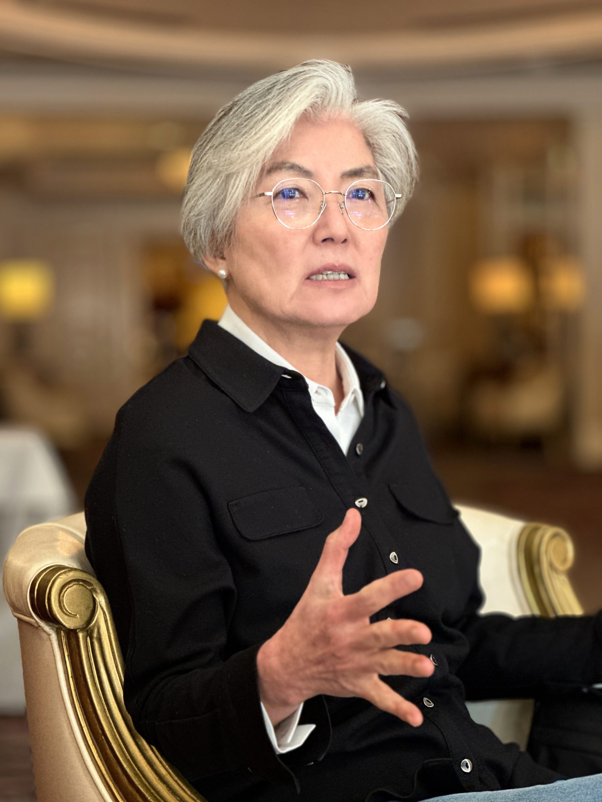 Kang Kyung-Wha speaks in an exclusive interview at Beverly Hills Hotel.