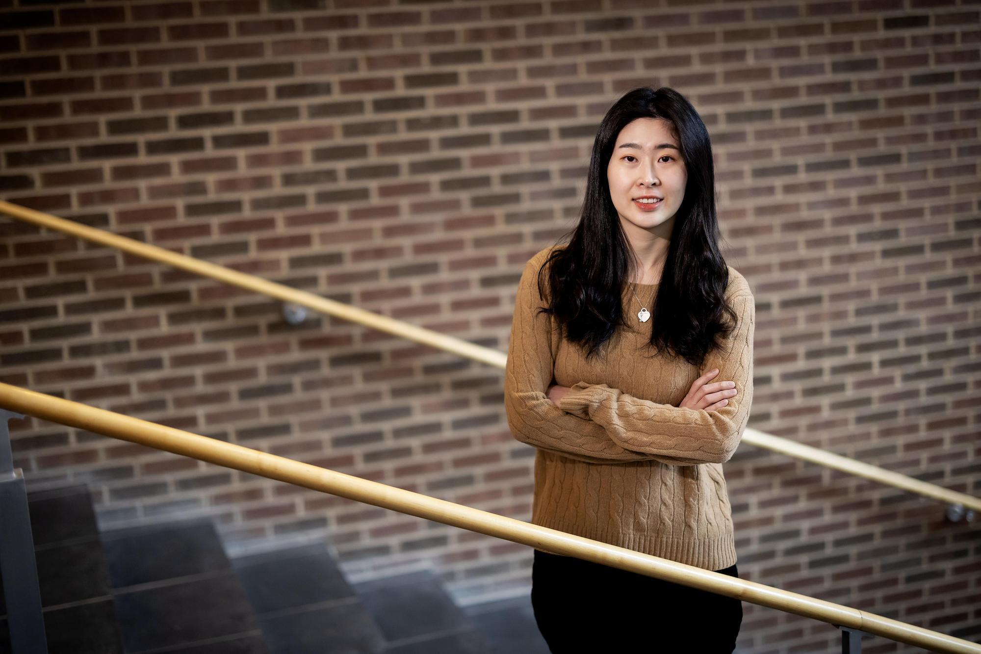 Oonjee Oh, a Ph.D. student at the University of Pennsylvania, featured in Penn Today for her research on AI in palliative care.