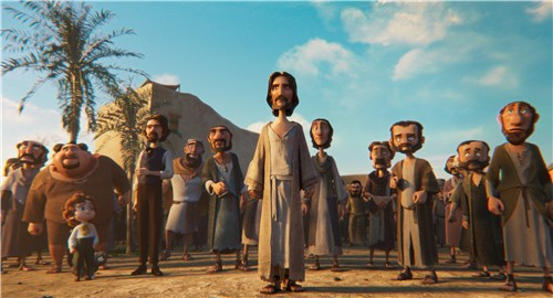 A scene from 3-D animated film ″The King of Kings″ [MOFAC STUDIOS]